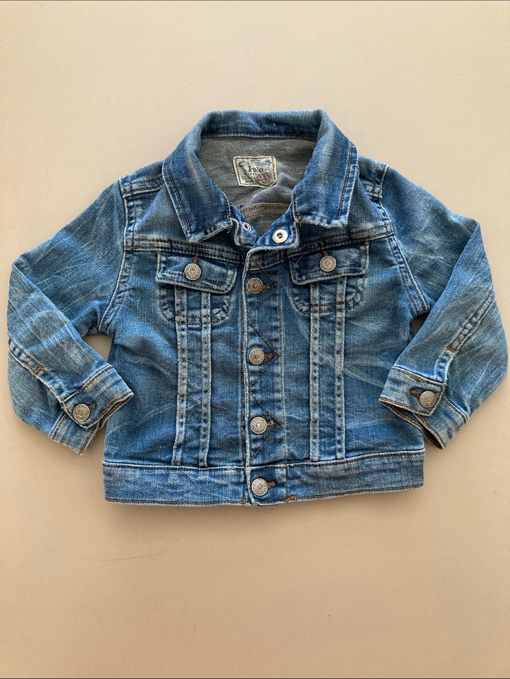 Polo Ralph Lauren Kids Blue Denim Jacket Size 24 Months